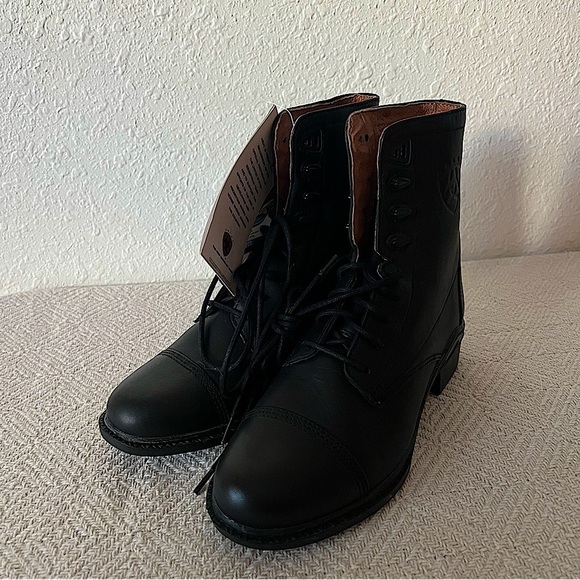 Ariat Shoes - New! Ariat Scout Paddock Black Combat Boots Size 6